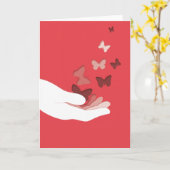 De creatie (rood) kaart (Gele Bloem)