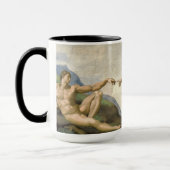 De creatie van Adam door Michelangelo Mok (Links)