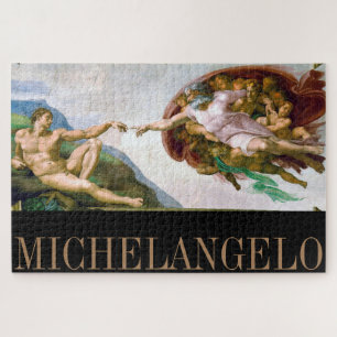 De creatie van Adam, Michelangelo Legpuzzel