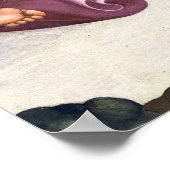 De creatie van de zon, de maan en de Planten Poster (Hoek)