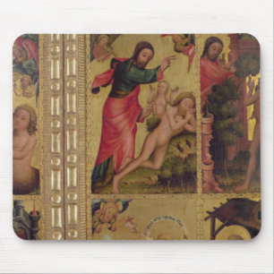 De creatie van Eva, een paneel van Grabower Muismat