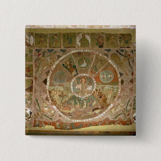 De creatie vierkante button 5,1 cm (Voorkant)