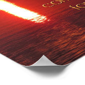 De Creëer van de ongerustheid moedigen Motivatie P Poster (Hoek)