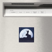 DE CREGGAN WHITE HARE MAGNEET (Insitu (Vaatwasser))