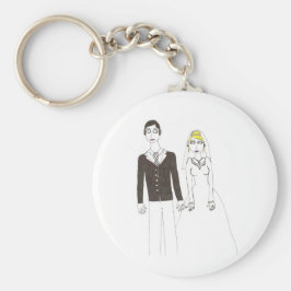 De crepy bruiloft 2 sleutelhanger