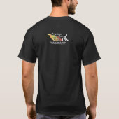 De Cripple de schuld geven (Donker) T-shirt (Achterkant)