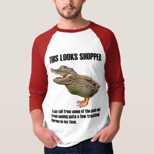 De Crocoduck-bedrog T-shirt (Voorkant)