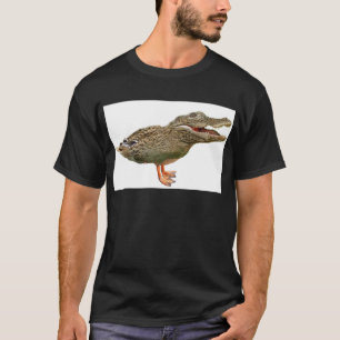 De crocoduck met voeten t-shirt