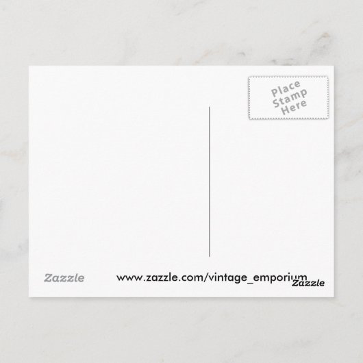 De Crow en de Pitcher Briefkaart (Achterkant)