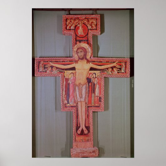 De Crucifix van St. Damian Poster (Voorkant)