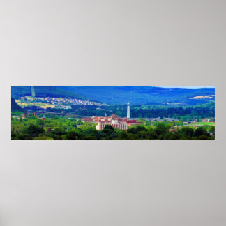 De Crystal City, Corning, NY Poster