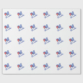 De Cubaanse vlag 🇨 Cadeaupapier (Vlak)