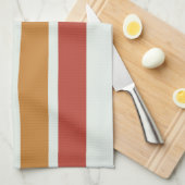 De Cuisine Classic Retro Stripes Douche Rideau Linge (Quart Plié)