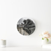 De culptuur van Thinker Rodin Paris Ronde Klok (Huis)