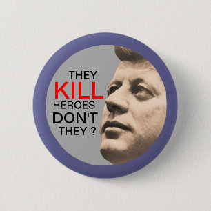 De Cult of JFK Ronde Button 5,7 Cm