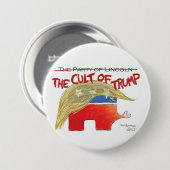 De Cult of Trump Button (Voorkant /achterkant)