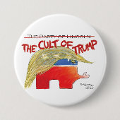 De Cult of Trump Button (Voorkant)