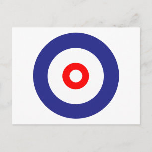 De curling briefkaart