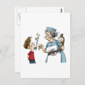 De Cursing Cure. Briefkaart (Voorkant / Achterkant)