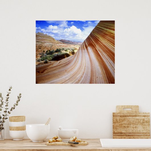 De curve poster (Keuken)