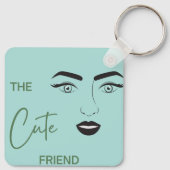 De Cute Friend Sleutelhanger (Achterkant)