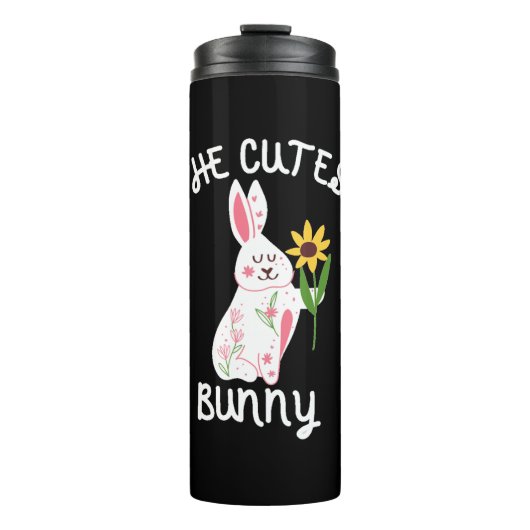 De Cutest Bunny Thermosbeker (Voorkant)