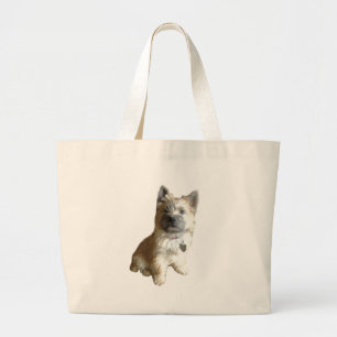 De Cutest Cairn Terrier ooit. Cuter dan Toto. Grote Tote Bag