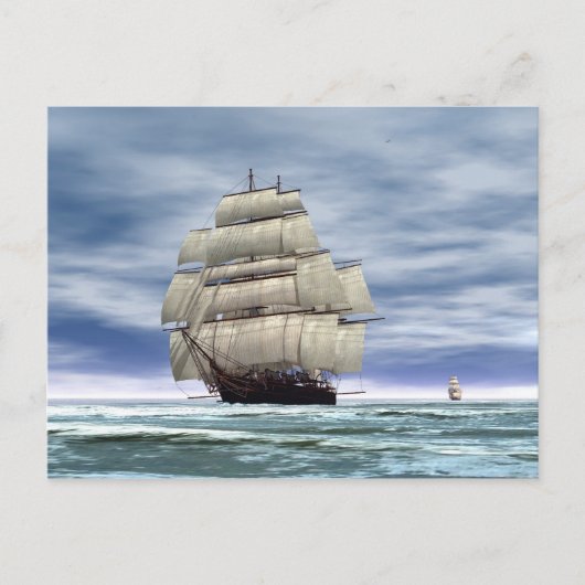 De Cutty Sark Briefkaart (Voorkant)