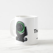 De cycloon koffiemok (Voorkant links)