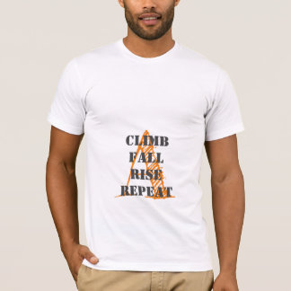 De cyclus van kracht of van tegenslagen naar succe t-shirt