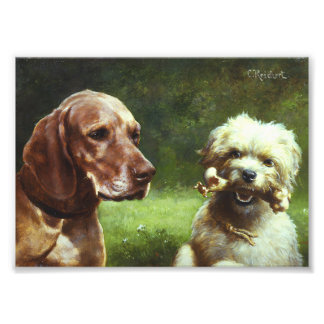 De Cynic en de Filosoof Foto Afdruk