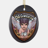 De D6-generatiestructuur Keramisch Ornament (Rechts)