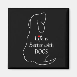De Dachshund-levensduur is beter bij honden Quote Magneet