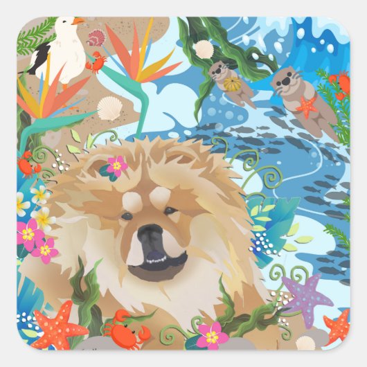 De DAEJA-oceaan bevriest stickers (Voorkant)