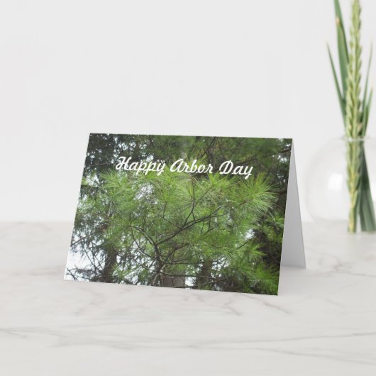 De dag-Bomen van de as Kaart (Voorkant)