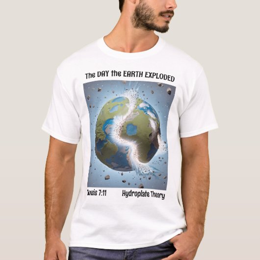 De dag dat de aarde explodeerde HPT Tshir T-shirt (Voorkant)