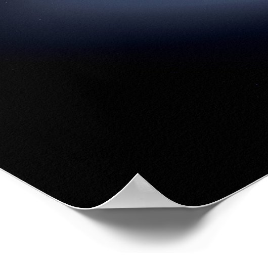 De dag dat de aarde glimlachte - Planet Saturn Poster (Hoek)