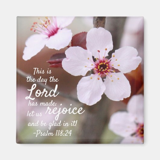 "De dag dat de Heer..." Magnet Magneet (Voorkant)