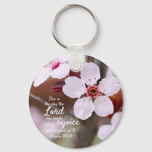 "De dag dat de Heer..." Sleutelhanger (Voorkant)