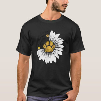 De dag dat God honden schiep ging hij zitten en la T-shirt