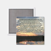 De dag dat God je thuismagneet noemde Magneet (Voorkant / Achterkant)