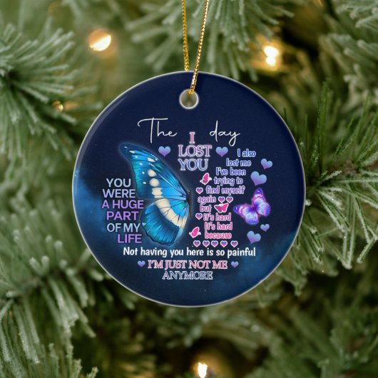 DE DAG DAT IK JE VERLIET KERAMISCH ORNAMENT (Boom)