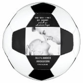 De dag dat ik mijn vaders foto eerste Vaderdag ont Voetbal (Voorkant)