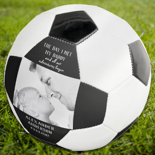 De dag dat ik mijn vaders foto eerste Vaderdag ont Voetbal