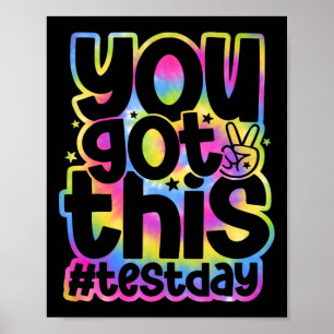 De dag dat je deze ster Motivatie leraar hebt late Poster