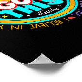 De dag dat je deze testdag hebt, zet je de testler poster (Hoek)