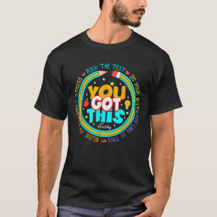 De dag dat je deze testdag hebt, zet je de testler t-shirt