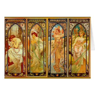 De dag - door Alphonse Mucha