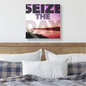 De dag innemen canvas afdruk (Insitu (Slaapkamer))