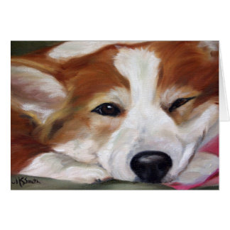 "De dag is voorbij" Corgi Art